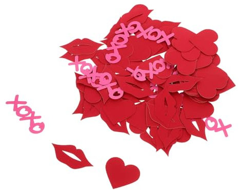 ERINGOGO 1satz Romantisches Herz-konfetti Für Hochzeiten Und Valentinstag Papier-konfetti Für Feierlichkeiten Leicht Und Vielseitig Einsetzbar Für Dekorationen Von Tischen Einladungen