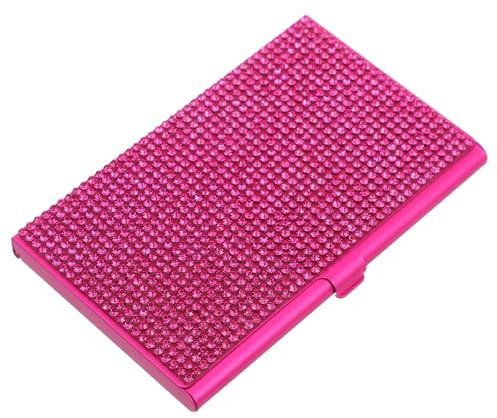 SHINEOFI Porte-Cartes De Visite avec Strass Étui pour Cartes De Visite pour Femmes