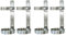 Soporte para Botella de Oxígeno Estante de Almacenamiento de Cilindros de Oxígeno y Tanques de Gas, 2 L 2.8 L 4 L 10 L Soporte Fijo para Botella de Óxido Nitroso, Soporte Organizador para Extintor(4PC