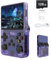R36S Retro Handheld Game Console with 3.5 IPS Display, 64/128GB and 21,000+ Classic Games, Open Source Linux System, Screen Portable Pocket Video Player (Purple-128G)