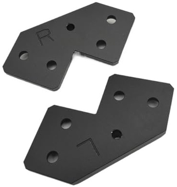 V-Core 3.1 IDEX 3D-Drucker Aluminium CNC XY-Umlenkrollen unten links/rechts IDEX-Montageplatte