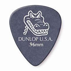 Dunlop 417R.96 Gator Grip, Violet, .96mm, 72/Bag