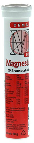 Amosvital Magnesium Brausetabletten, 80 g