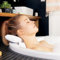 TranquilBeauty Badewannenkissen | Rutschfestes Deluxe Badewannen Kissen Ergonomisches Kopf & Rücken Badekissen in Geschenkbox