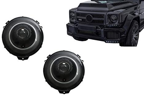 KITT HLMBW463OEB Scheinwerfer Bi-Xenon OEM Look 2005-2017 schwarz