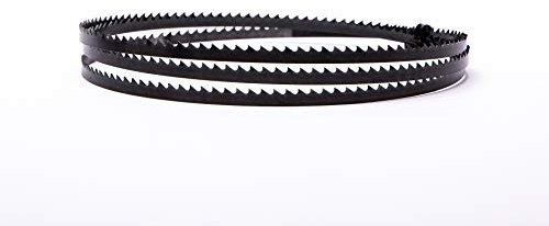 Encut Lame de scie à ruban haute performance 1400 x 6 x 0,4 mm, 6 dents par pouce pour Einhell, Atika, etc. Convient pour le bois, le contreplaqué, l'aluminium, le plastique, etc.