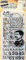 Stamper's Anonymous Tim Holtz Faded Dots Vintage Time Numbers Man Mixed Media Stempel und Schablonen-Set THMM118