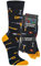 krautwear Herren Damen 2 Paar Lustige Bunte Gemusterte Fun Sneaker Socken Witzige Strümpfe Baumwolle (42-47, Handwerker)
