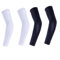 Maduoer Sonnenschutz Arm Ärmel, UV Schutz Kompression Arm Ärmel，Atmungsaktiv, rutschfest, anti-pilling, Outdoor Sport Unisex Arm Sleeve, 2 Paare Rutschfest Kühlarmschutz (schwarz und weiß)