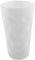 Beschdstoff Dubbeglas weiss matt 0,5 Liter - Farbige Dubbegläser - für Weinschorle - (Dubbeglas Shop)