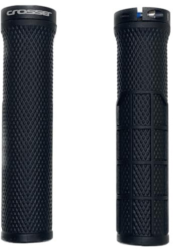 CREON Ergonomische Fahrradgriffe für EIN angenehmes Griffgefühl für Scooter Cruiser Urban Bike Dreirad Rad Stuhl Mountain Bike Road Bike MTB BMX (Schwarz/Grün) (Schwarz/Schwarz3)