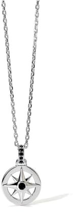 Mabina Gioielli Collier Homme en Argent avec Rose des Vents