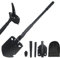 Campingschaufel 81.5CM Schneeschaufel, 50# Hartstahl, Multifunktional-Klappschaufel Hochfester Extra Stabiler Schaufel Aus Kohlenstoffstahl Mit Tragetasche FÜR Outdoor-WandernCar Emergency, Gifts