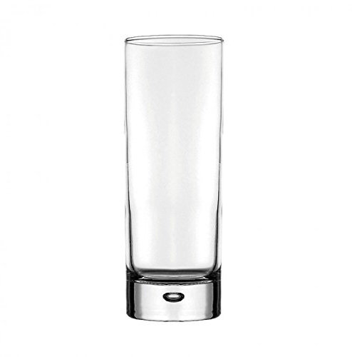 Centra Tall Narrow HiBall Glasses - 10oz (Box 6) Ideal for Beer, Cocktails and Soft Drinks