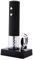 Majestic CVT 15N - Cavatappi Elettronico con Batteria Base di Ricarica e Tagliasigillo, colore Nero
