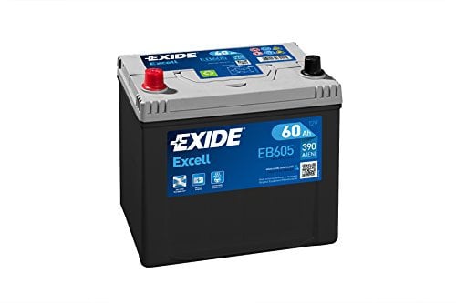 EXIDE Excell EB605 Batterie de Voiture 60Ah 480A