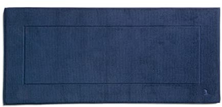 möve Superwuschel Badteppich 60 x 130 cm aus 100% Baumwolle, deep sea