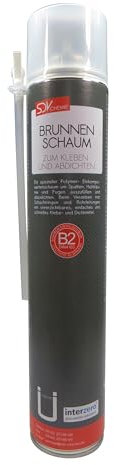 SDV Chemie Brunnenschaum B2 1x 750ml Montageschaum Schachtschaum Dämmschaum Bauschaum