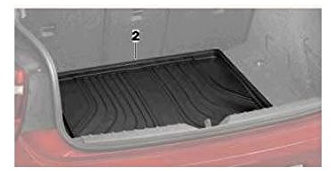 Original BMW Gepäckraum-Formmatte 2er Gran Tourer F46 Basic - o. 3. Sitzreihe