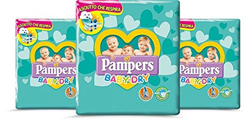 pampers baby dry tg 2 3-6 kg 72 pannolini