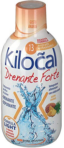 POOL PHARMA KILOCAL DRENANTE FORTE Integratore Ananas Drain Supplement 500ml