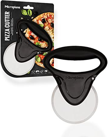 Microplane Taglia-pizza rotella tagliapizza acciaio inossidabile nero
