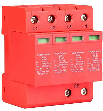 Dispositif Protection Contre surtensions 40 / 80KA 385V 4P 20A House(4P40KA)