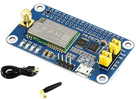 SX1268 LoRa HAT Board for Raspberry Pi/Arduino/STM32, 433MHz Frequency Band, Spread Spectrum Modulation Support Data Transmission up to 5km via Serial Port