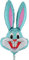 Toyland® 94 cm (37) Hase-Ballon in 6 Farben erhältlich – Osterballons (BABYBLAU)
