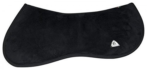 Acavallo Memory Foam Half Pad & Rear Riser, Größe:M, Farbe:schwarz