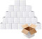 PETAFLOP 127x127x127mm Shipping Boxes, Small Mailing Box, 5x5x5 inch White Cardboard Boxes for Shipping, Pack of 25