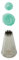 DECORA, 0263434 Cornet étoilé blisteré, Cornet en acier sans soudure, À utiliser sans adaptateur, Conditionné individuellement sous blister.