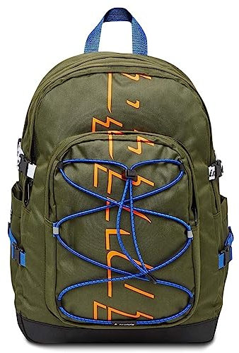 Invicta, Rucksack, JELEK ACTIVE, grün, doppelte Fronttasche, ausgestattete Innentasche, Rucksack Reisen & Freizeit, grün, Taglia unica, Modern