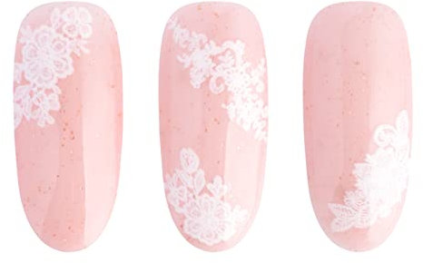 NÉONAIL Nagel stickers - Nagelaufkleber selbstklebend fast 55 Muster - Nagelsticker selbstklebend - Weeding Kollektion