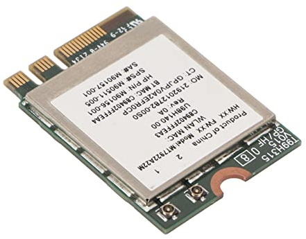 Yunseity MT7922 Wifi6 Network Adapter M.2 NGFF, BT5.2 802.11ax 2.4G 5Ghz Dual Band Ethernet Card 2400mbps Wifi MU MIMO Network Card for Microsoft for Windows 10 11 64 Bit Only