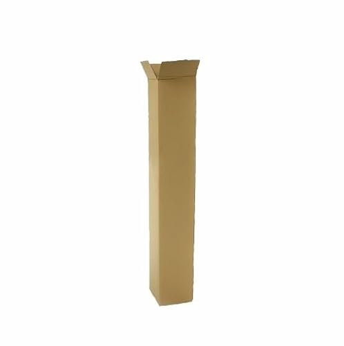 10 Stück Faltkarton Versandkartons 10 x 10 x 100 cm, DHL konforme Verpackung, 100cm Kartonverpackung, Verpackung Paket Box