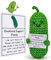 xinrongda Pocket Hug Positive Pickle, Mini-Plüsch Figuren Lustige Pickle Puppe, Strickwolle Puppe, Mutmacher Geschenk, Beste Freundin Lustige Geschenk für Familie Freund Patient