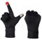 Amosfun Winterhandschuhe Touchscreen Für Herren Und Damen Winddicht rutschfest Für Radfahren Und Outdoor-Sportarten s Schwarz Mit Silikonpartikeln Für Festen Griff
