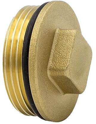 VARIOSAN Stopfen 16904, 2 AG, Messing, 30 bar