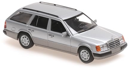 Minichamps 940037014 - Mercede. Ben. 300 TE (S124) Silver Metallic 1990 - Maßstab 1/43 - Modellauto