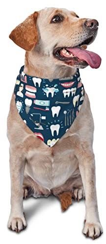 Sipeigyd Nahtloses Hundehalstuch, Dreieckstuch für Hunde, Flanell, dicke Baumwolle, Bandana für kleine, mittelgroße und große Hunde und Katzen