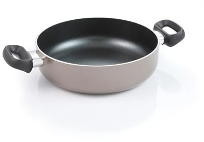 Tescoma 595444 Tegame antiaderente ø 24 con due manici, fondo per induzione, linea Brava