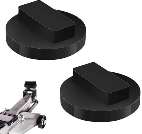 2 Piezas Bloque de Soporte de Goma, Goma Gato Hidráulico, Jack Pad Compatible con Mini y Serie 1/Serie 3/Serie 5 etc, Almohadilla Goma para Gato Coche, para Mantenimiento Automotriz,Protege Carrocería