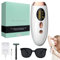 HASAIKA® IPL Geräte Haarentfernung, Geräte Haarentfernung Laser mit Kühlfunktion, Schmerzfreier Epilierer für Gesicht, Achseln, Arme, Beine und Körper (weiß)
