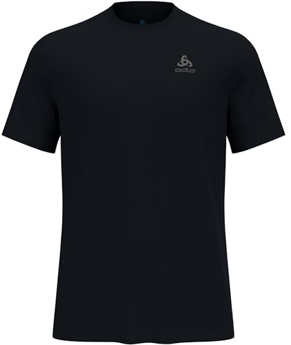 Odlo Herren Cardada Crew Neck T-Shirt, Black, M