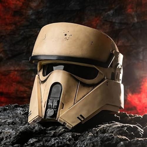Koshowgic Shoretrooper SW Black Series Helm, Harz Vollkopfmaske Halloween Cosplay Kostüm Deluxe Sammlerstück (Shoretrooper Helm)