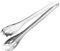 Mikikit Pinzas de Cocina Inoxidable Barbacoa Herramienta de Comida Duradera y Antideslizante Asar y Servir de Limpiar y Almacenar