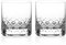 DIAMANTE Grosvenor Crystal Whisky Tumblers - Hand Cut Traditional Cut Lead Free Crystal Glasses - Set of 2-310ml