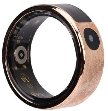 Plyisty Smart Ring für Männer Männer, Gesundheitsfitness -Tracker -Ring mit Touch Display, 5ATM Wassersicher, Remotefotografie, App -Datensynchronisation (12#)