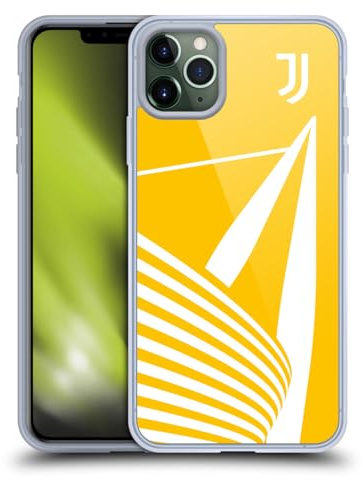 Head Case Designs Offizielle Juventus Football Club Stadion Gelb Grafik-Sammlung Gelhülle [Militärischer Schutzgrad] Kompatibel Mit Apple iPhone 11 Pro Max Und Kompatibel Mit MagSafe